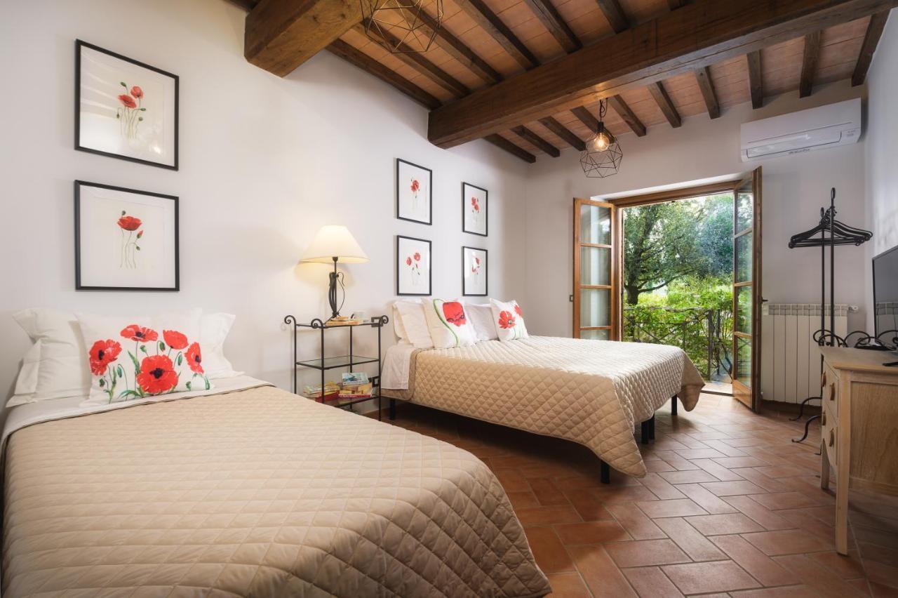 Vila Casa Ora D'Oro - Panoramic Views / Pool / Private Garden Trequanda Exteriér fotografie